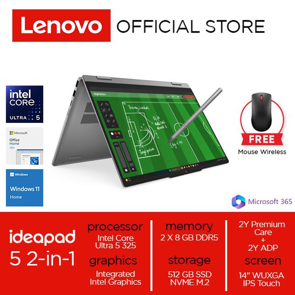 Lenovo IdeaPad 5i 2-in-1 14IPH11 Core Ultra 5 325 16GB 512GB W11 OH24 M365