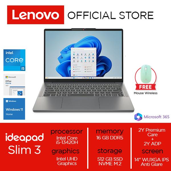 Lenovo IdeaPad Slim 3i 14IRH10 Core i5-13420H 16GB 512GB W11 OH24 M365