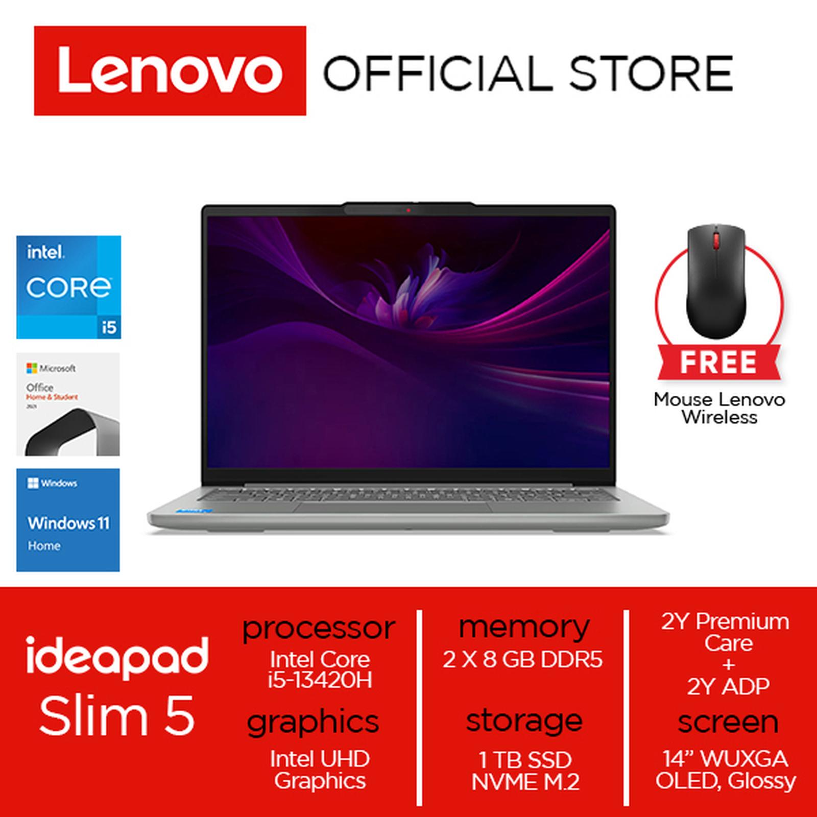 Lenovo IdeaPad Slim 5i 14IRH10 Core i5-13420H 16GB 1TB W11 OHS OLED