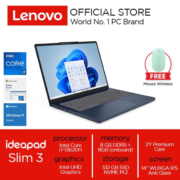 Lenovo IdeaPad Slim 3i 14IRH10 Core i7-13620H 16GB 512GB W11 OH24 M365